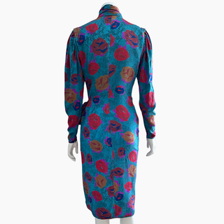 Silk Wrap Dress, Fall 1985
