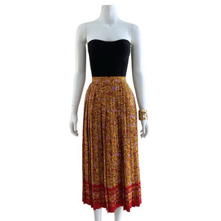 Vintage YSL Silk Skirt