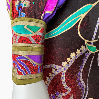 Printed Silk Tunic Dress
