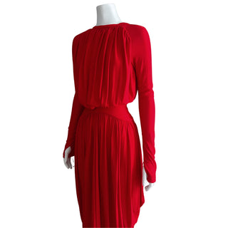 Red Midi-Dress, Pre-Fall 2017 NWT