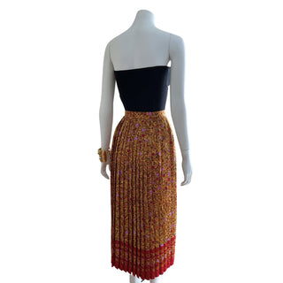 Vintage YSL Silk Skirt
