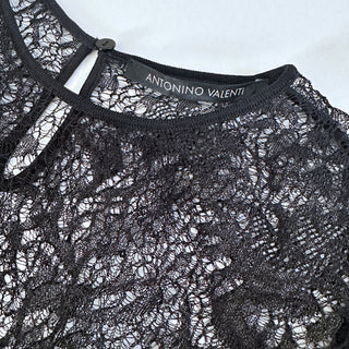 Black Lace Cocktail Dress, Fall 2018